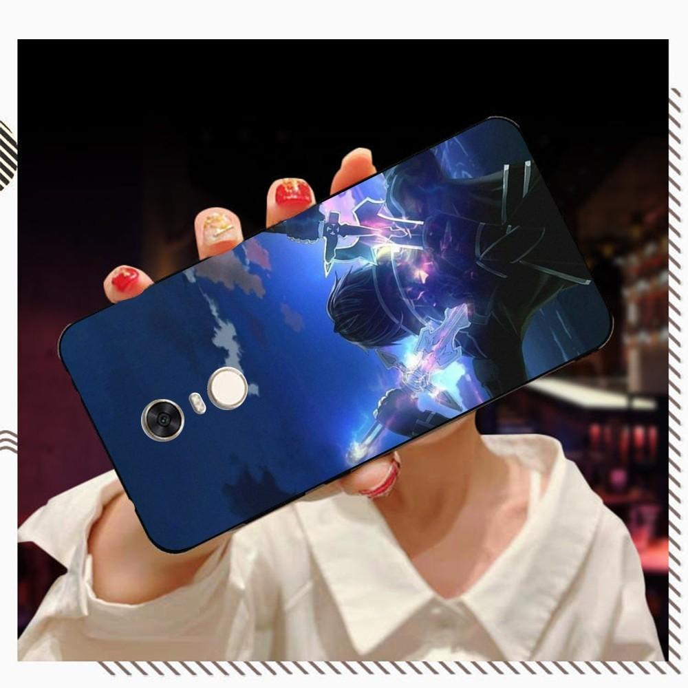 Sword Art Online Phone Case For Redmi 5 6 7 8 9 10 Plus Pro 6 7 8 9 A GO K20 K30 K40 Pro Plus F3 Fundas