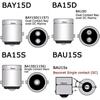 2 шт. P21W 1156 BA15S светодиодный фонарь заднего хода 12 В 33SMD 5630 CanBus светодиодные лампы для указателей поворота автомобиля, яркие белые