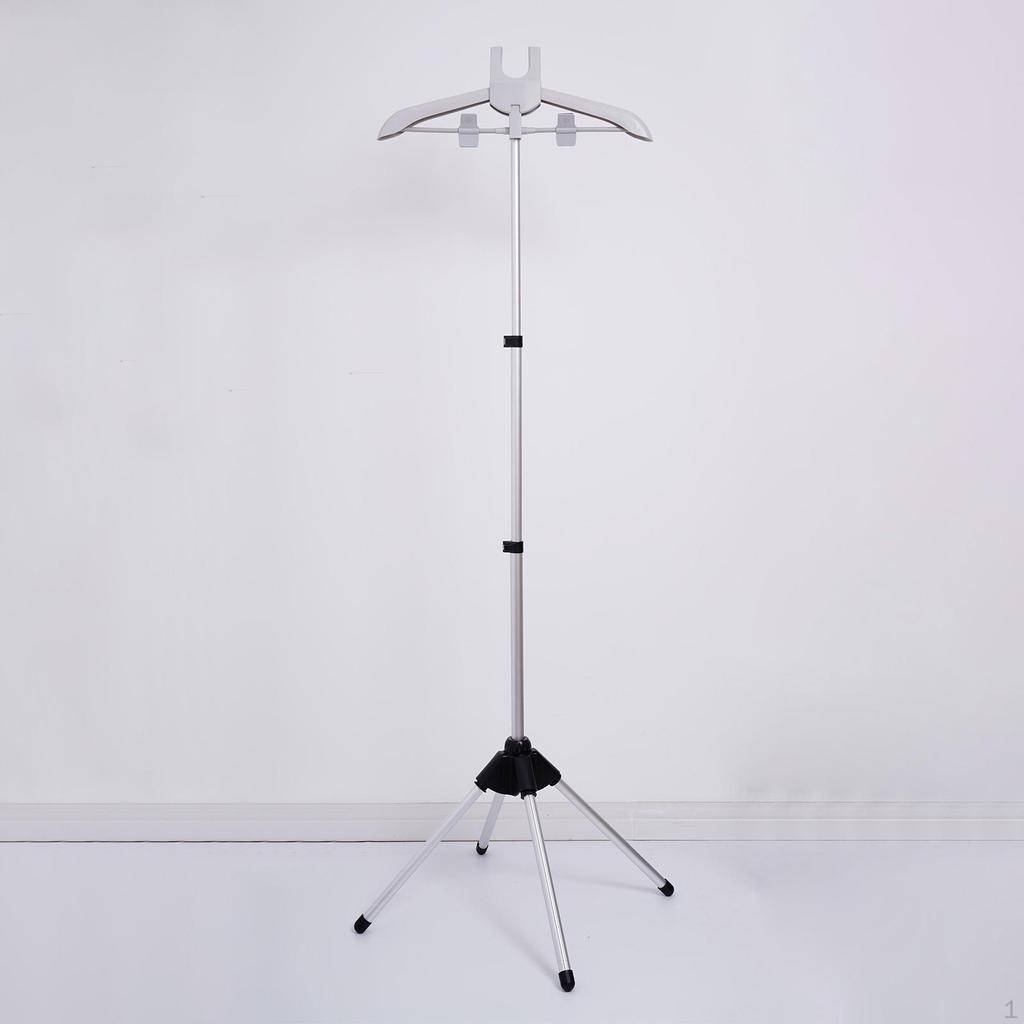 Набор подставки и вешалки для парового утюга с телескопическим металлическим стержнем, складная гладильная доска, устойчивая четверка