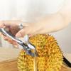 1Pc Durian Opener Manual Durian Peel Breaking Tool for Restaurant Grocery Party Stainless Steel Fruit Durian Shelling Open Tool
