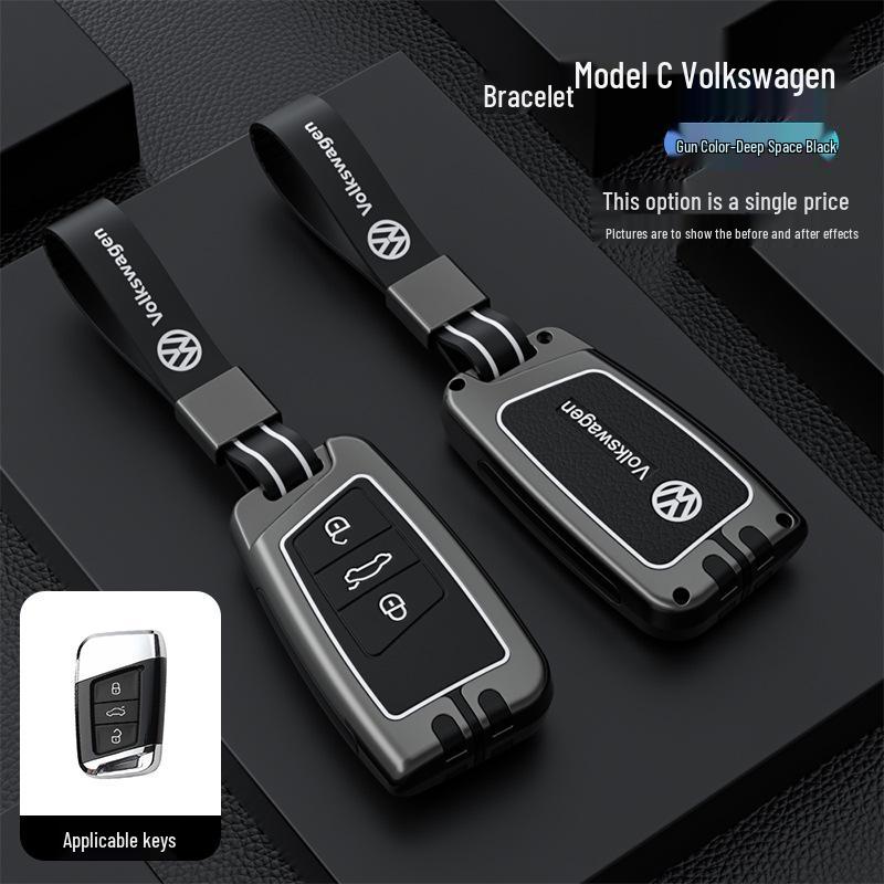 Чехол для ключа Volkswagen для Sagitar, Bora, Magotan, Golf, T-Cross, Tiguan L, Lavida и CC.