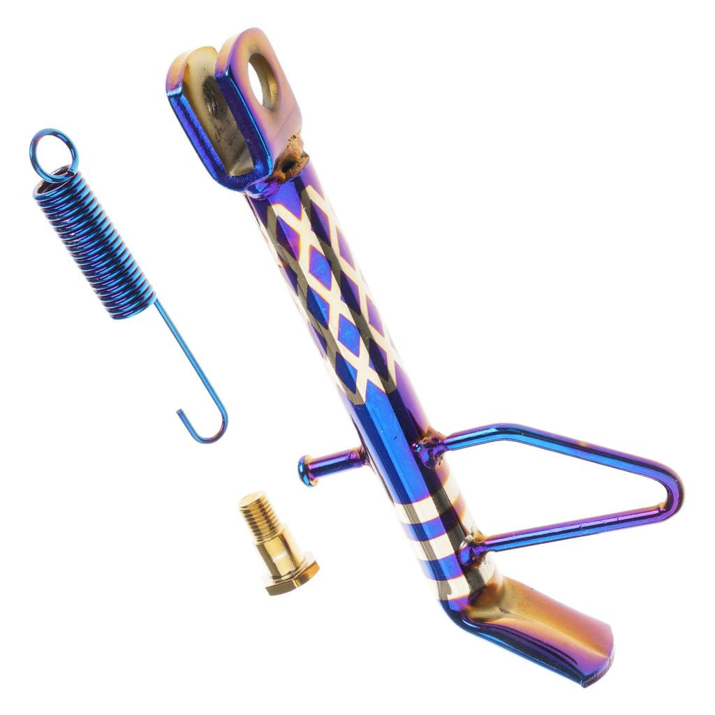 ATV Motorbike Universal Adjustable Kickstand Side Stand Holder Parking Rack Support Foot Scooter E-Bike Sidestand Holder