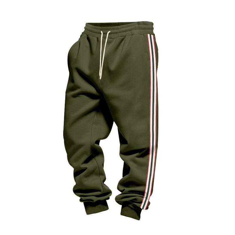 Outdoor Men's Loose-Fit Casual Minimalist Vintage Training Jogging Trousers