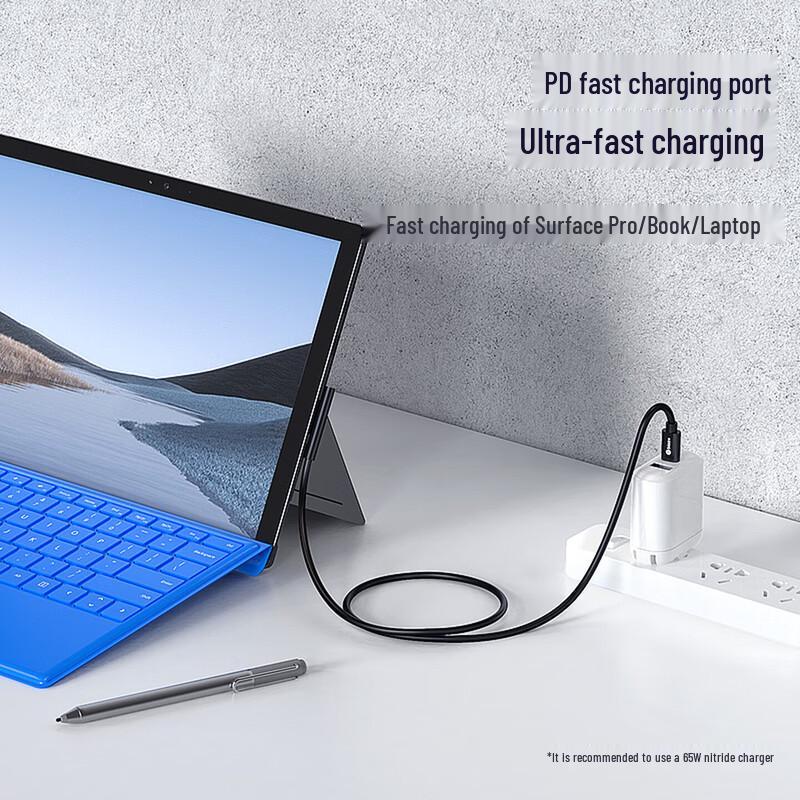 BIAZE Зарядный кабель Surface PD Type-C к магнитному разъему