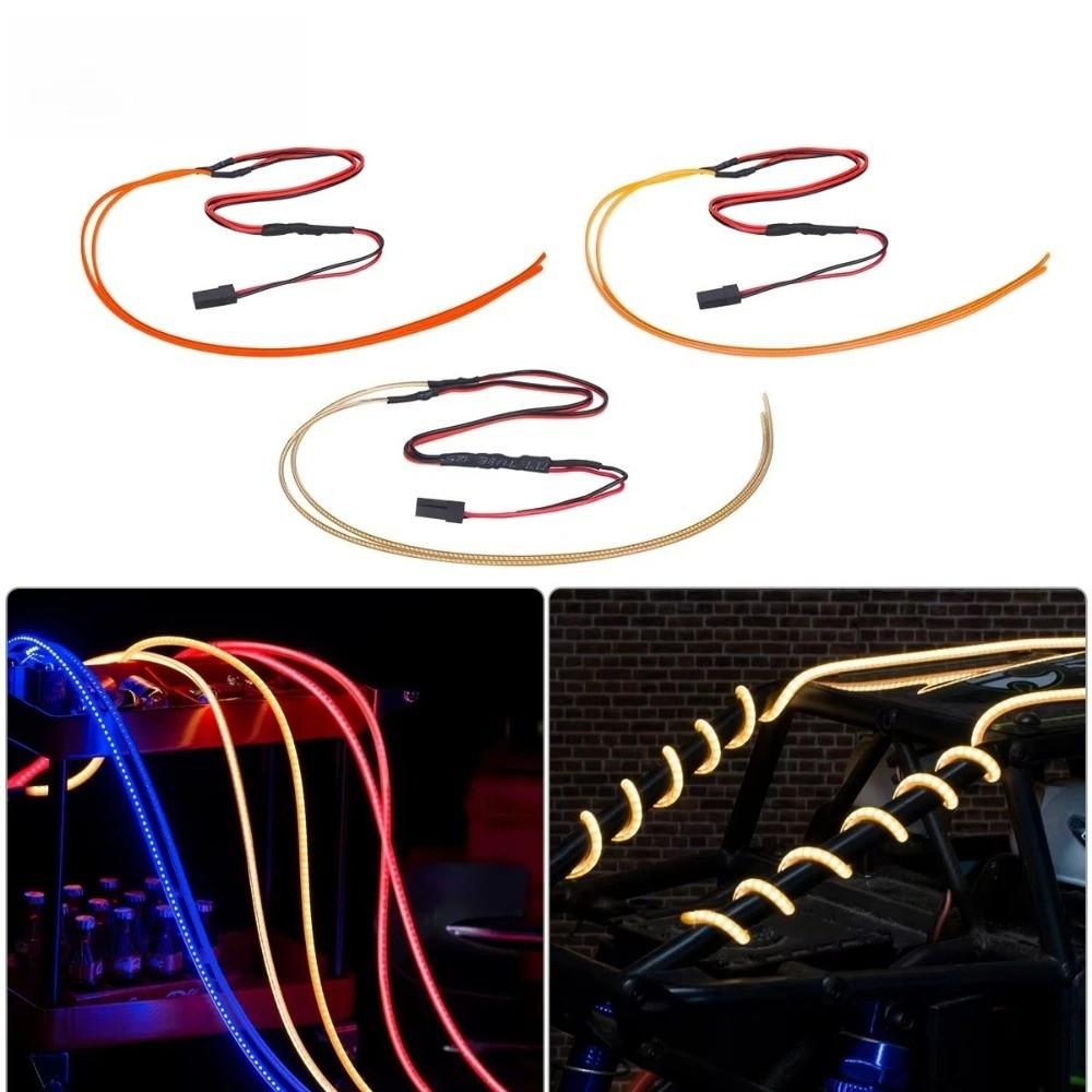29cm LED Strip Lights Flexible Upgrade Light Parts New RC Car Lights for SCX24 TRX4M UTB18