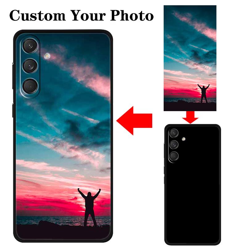DIY Phone Case For Redmi K70 K60 K40 K30 K20 pro Soft TPU Protector Customized Funda K80 K50 ultra K40S Back Cover Shield Capa