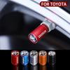 4 шт. Матовые колпачки на ниппель колеса автомобиля для RAV4 Corolla Camry Frontier Supra C-HR Hilux Tacoma PradoCorolla CHR Аксессуары