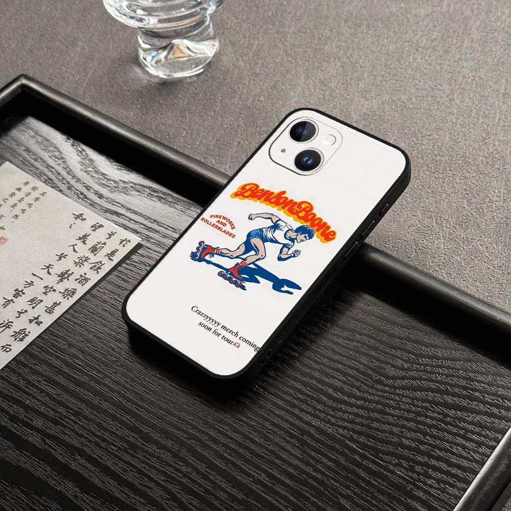Чехол для телефона B-Benson Boone Для Iphone 16 15 11 13 14 Pro Max 7 8 Plus X Xr Xs Max 12mini Черный корпус