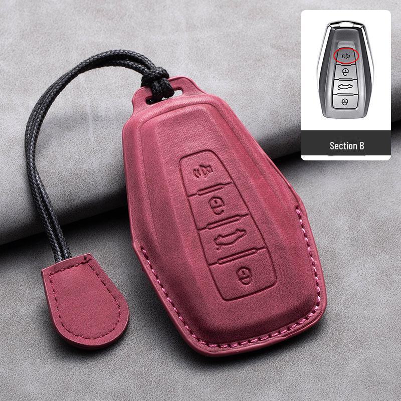 Geely Key Cover for Emgrand, S, Xingyue, L, Boyue, Xingruibin, Ruiborui, X6 - Protective Shell Buckle.