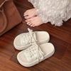 Shou Valley Fashion Thick-soled Slippers Summer New Outer Wear Small Lace-up Casual Slippers Women