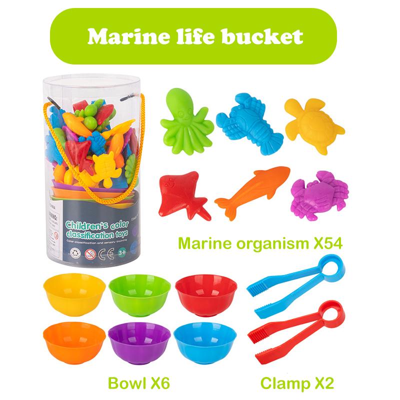 Серия «Животные» детские развивающие игрушки для раннего развития, счетные игрушки, учебные пособия, семейные когнитивные классификационные игрушки