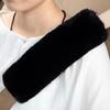 1 шт. Чехол на ремень безопасности автомобиля, плюшевый комплект для защиты плеч, аксессуары, аксессуары для ремня безопасности, чехол на ремень безопасности Toyota