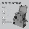 Pelican 45QW Elite Cooler с роликами Tan 45QW-2-TAN