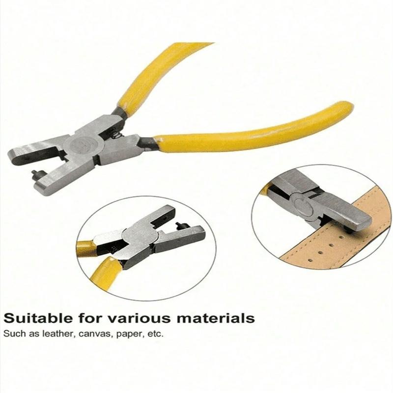 1 шт. 2 мм Универсальные плоскогубцы для часового ремешка, пробойник для отверстий в ремешке, инструмент для пробивания отверстий, машина для пробивания люверсов для бирок, пробойник для часового ремешка, обратно в школу, школьные принадлежности