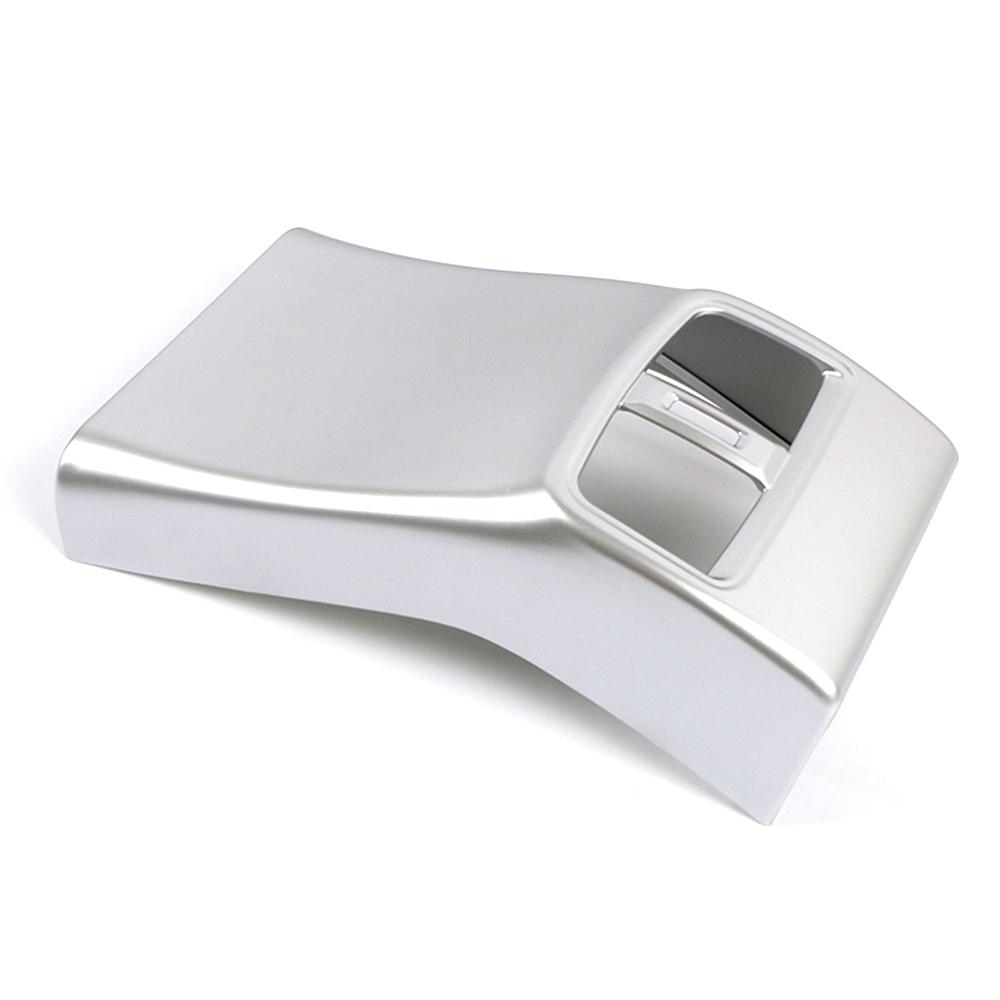 Для Toyota Corolla 2022 Внутренняя центральная консоль Ящик для хранения вещей Подлокотник Ящик Задняя панель Отделка Матовый серебристый карбон