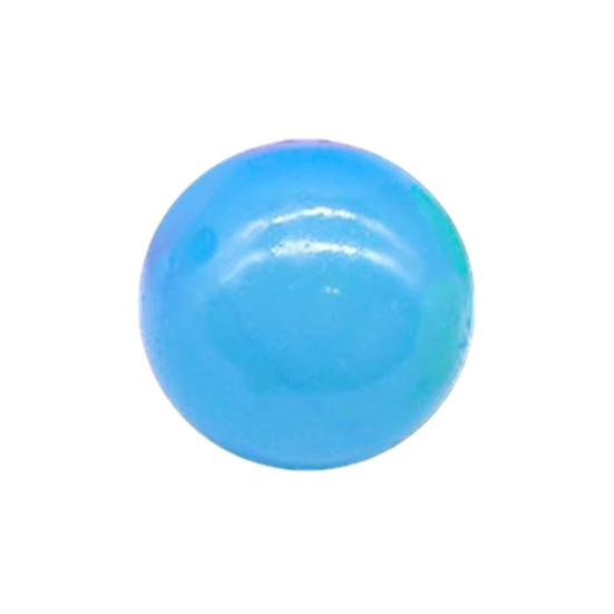 6 шт., светящийся в темноте липкий шарик, растягивающийся TPR, облегчение тревоги, декомпрессия, светящийся потолочный мяч для снятия стресса, игрушка для детей, подростков, взрослых