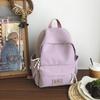 Simple And Versatile Casual Schoolbag Female High School College Student Junior High School Girl Backpack Light Commuter Travel Backpack