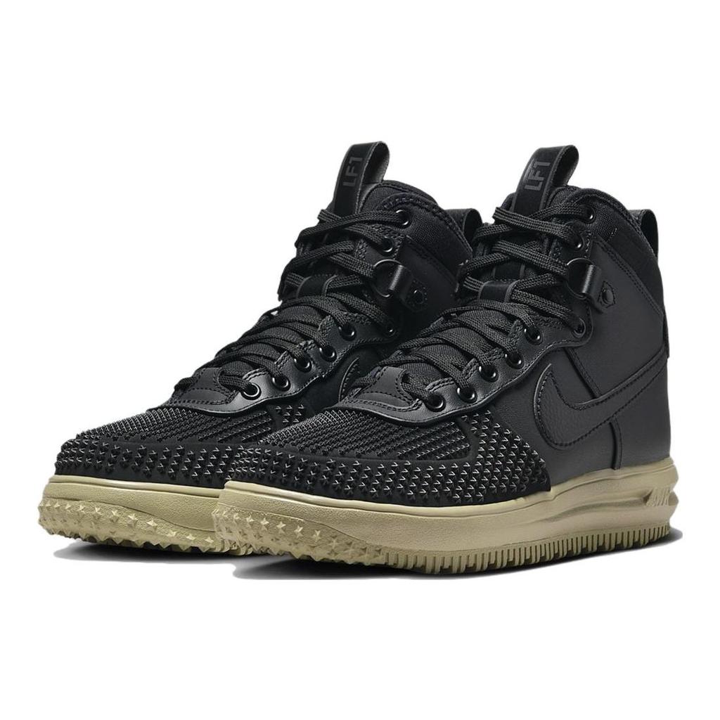 Nike Lunar Force 1 Duckboot Black Neutral Olive Men Sneakers DZ5320-001