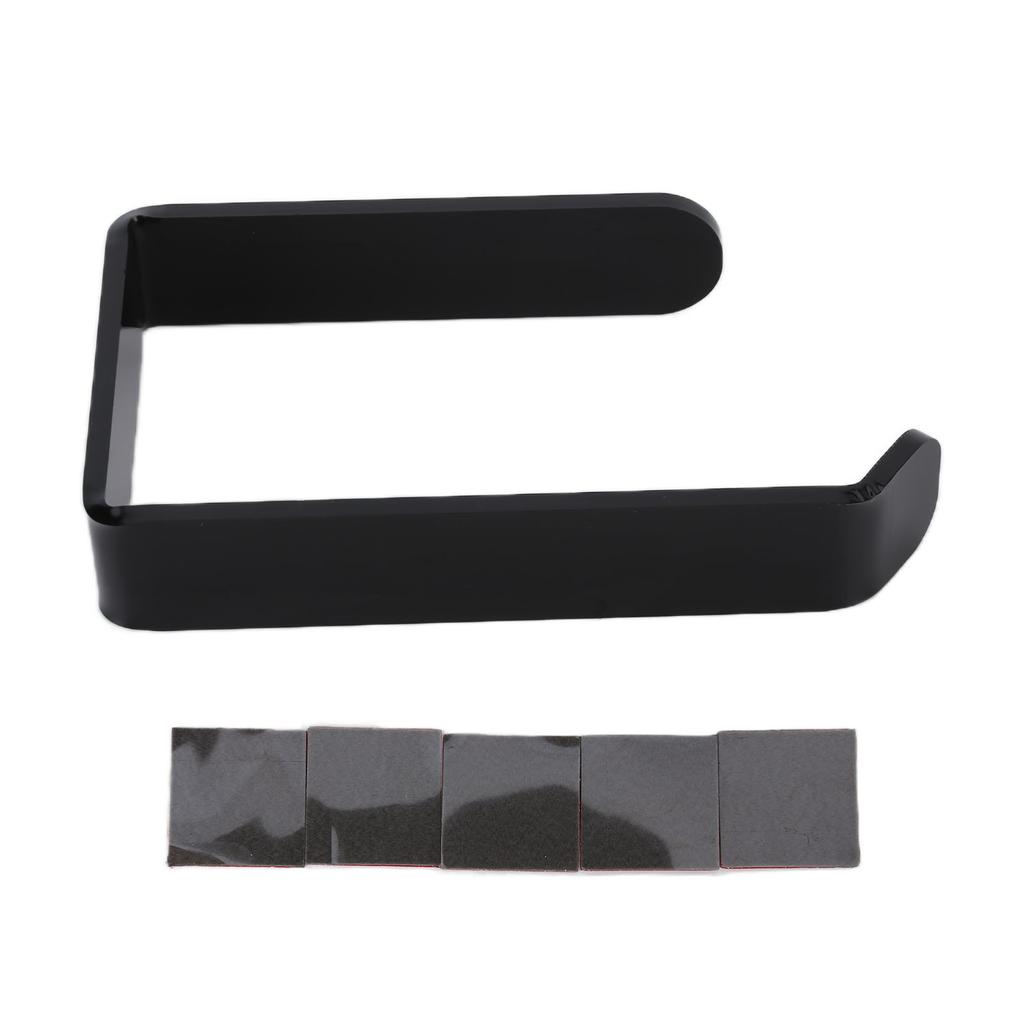 Держатель для салфеток, настенный, без дырокола, акриловый, вешалка для рулонной бумаги для ванной, кухни, белый