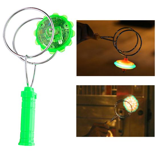 1 Набор Магнитный Гироскоп Люминесцентный Высокоскоростной Плавное Магнитное Вращение Развлечение Нержавеющая Сталь Огненный Центробежный Вращающийся Гироскоп Детские Подарки