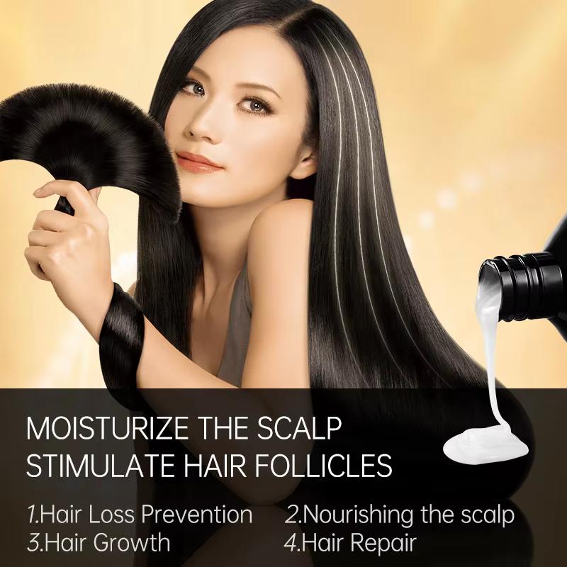 Биотин Средства для быстрого роста волос Шампунь против выпадения волос для мужчин и женщин Кондиционер с аргановым маслом Лечение кожи головы Красота Здоровье PURC