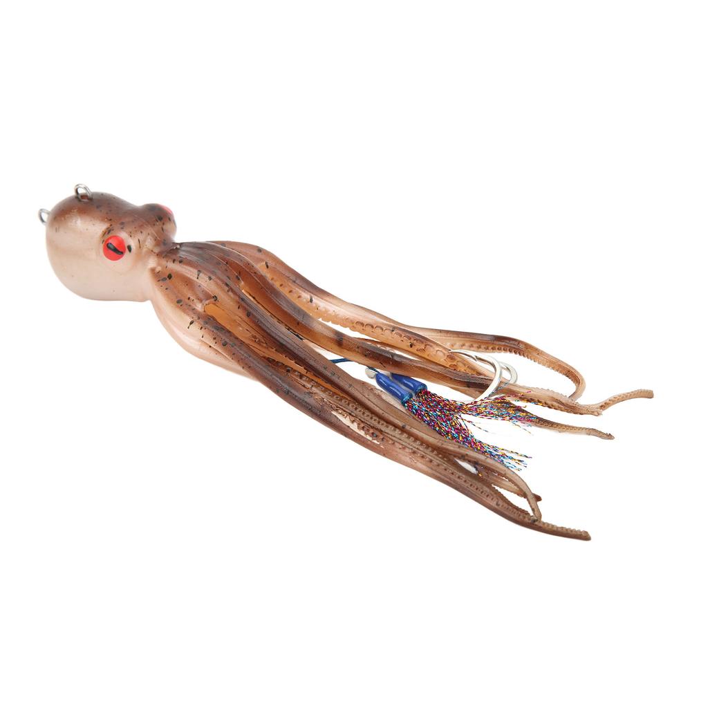 Реалистичные рыболовные приманки-осьминоги Струйные приманки-осьминоги Приманки для рыбалки с парусной лодки 180 г