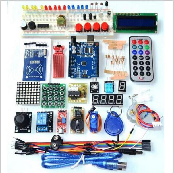 НОВЕЙШИЙ стартовый комплект RFID для Arduino UNO R3, обновленная версия, обучающий комплект с розничной коробкой