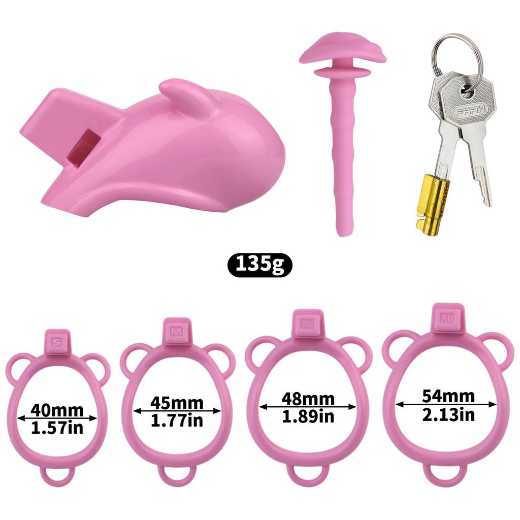 Смола CB Лок Пояс Верности Клетка для Пениса Верность Гей Секс Игрушки Кольцо на Член Уретральная Верность БДСМ