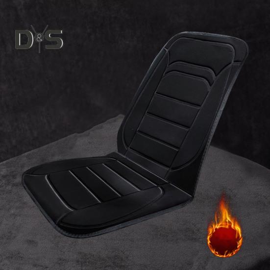 Подушка для сиденья автомобиля с подогревом, регулируемая температура, быстрый нагрев, легко моется, универсальная, для внедорожников, грузовиков, зимняя подушка для сиденья