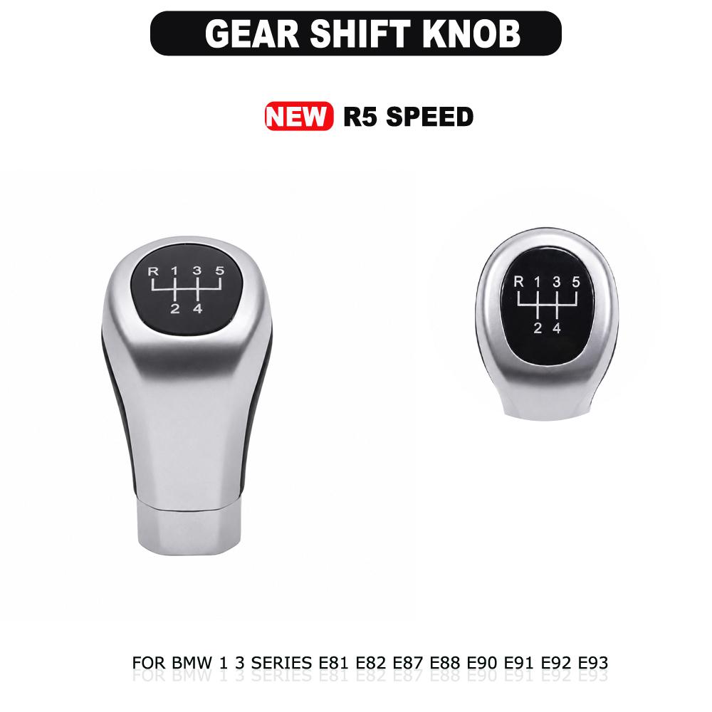 For BMW 1 3 5 6 Series E46 E53 E60 E61 E63 E81 E82 E83 E84 E90 R5 R6 Speed Interior Replacement Gear Shift Knob Replacement Knob
