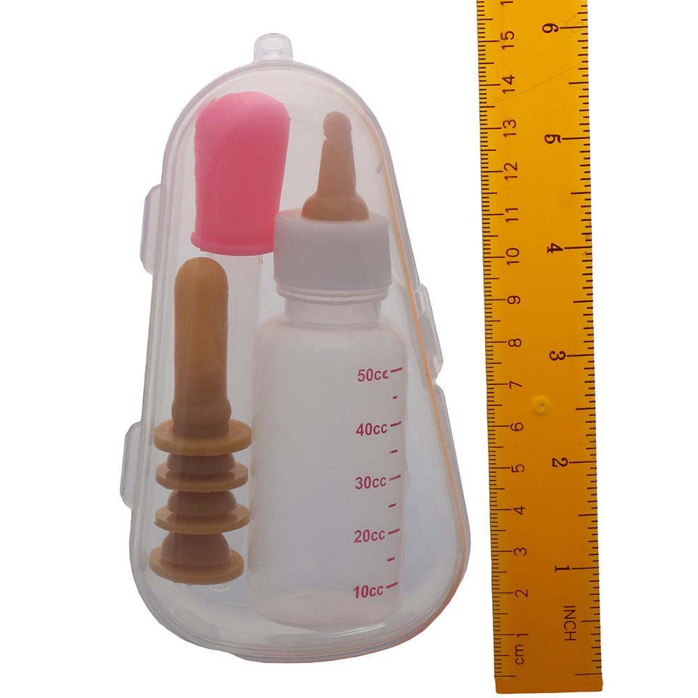 Заменить соску Устройство для кормления грудью Бутылочка Мини-соска Бутылочка для кормления кошек Выдавить Жидкость Бутылка для домашних животных