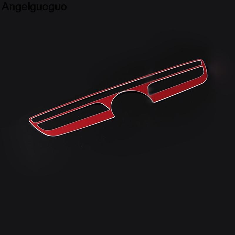 Angelguoguo центральная функция управления кнопка рамка отделка блестками для Mercedes Benz C W205 GLC X253