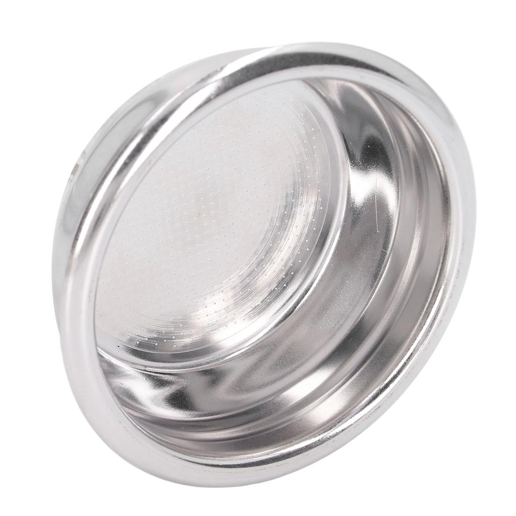Stainless Steel Portafilter Filter Bowl 2 Cup Porous Filter Basket Coffee Machine Accessories for