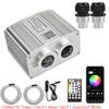 16W Dual Head Twinkle Meteor Starry Sky Lamp Roof Star Night Lamp App Rf Control