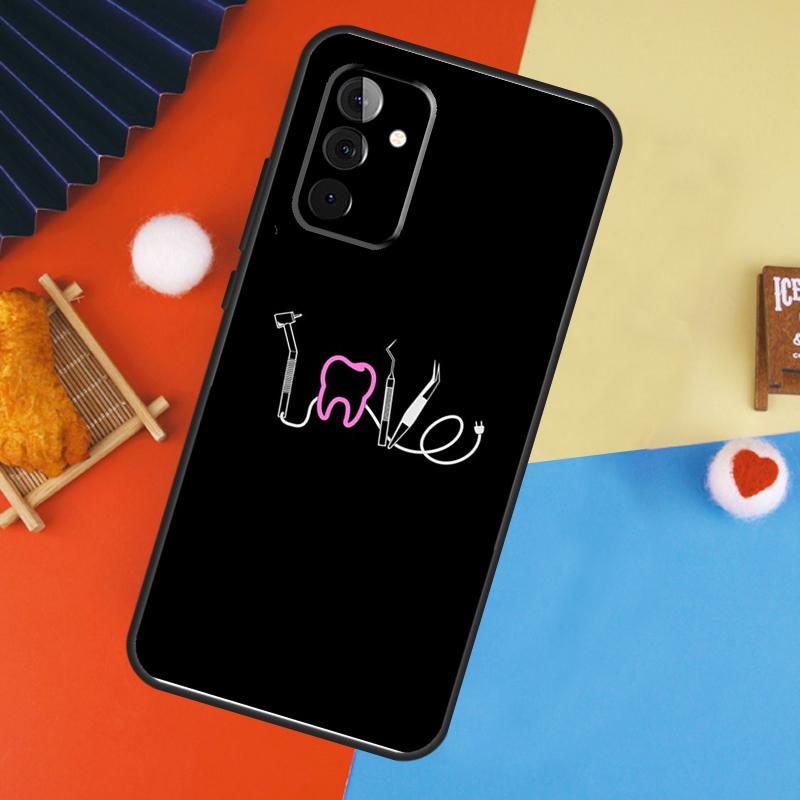 Стоматолог Стоматологические Зубы Зубной Врач Чехол Для Samsung Galaxy A16 A26 A36 A56 A17 A55 A35 A15 A52 A32 A12 A53 A33 A13 A14 A34 A54