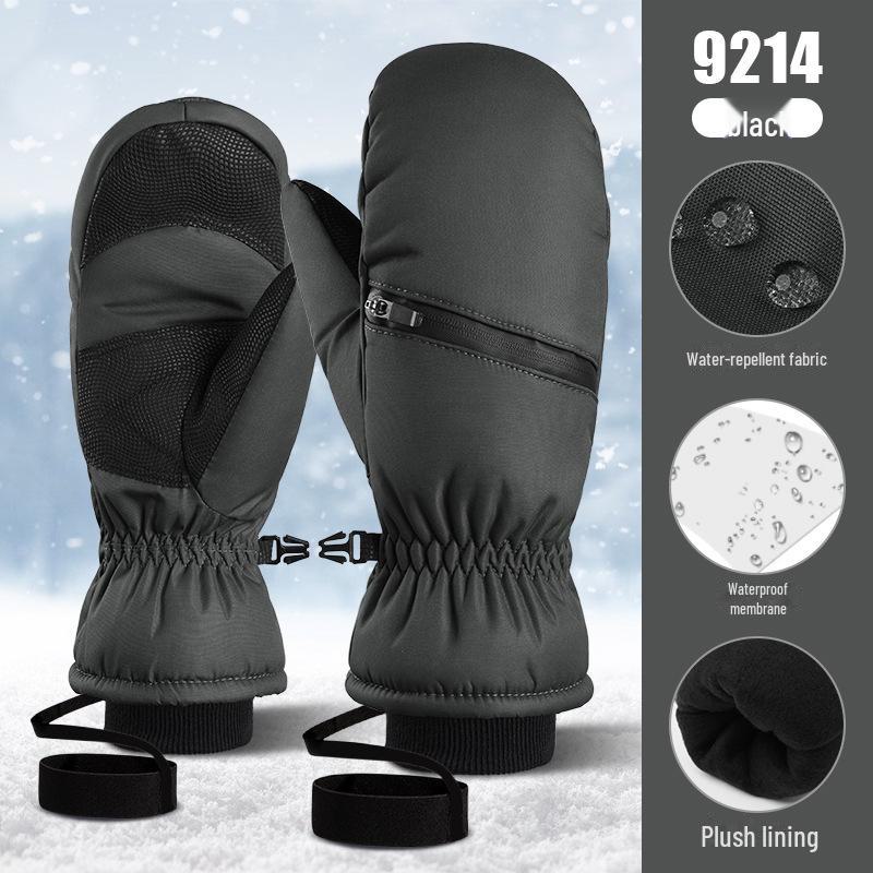 Waterproof Warm Ski Gloves for Men & Women - Winter Outdoor Mountaineering & Cold-Proof Gear