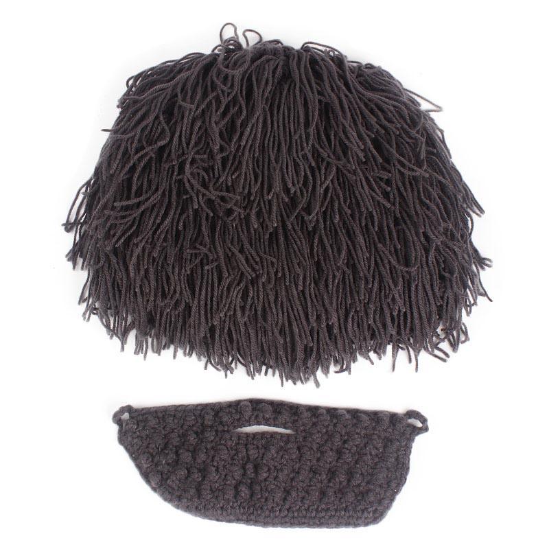 Quality Mens Wig Beard Hats Beanies For Warmth And Style In Any Winter Activity**