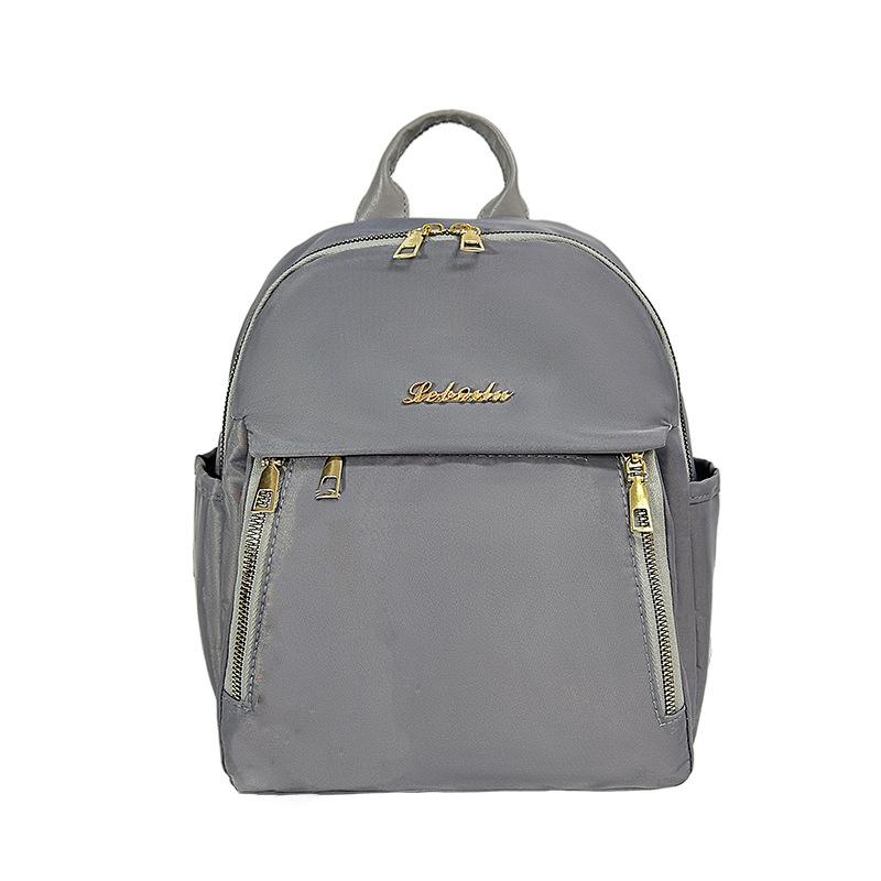 1PC Women Fashion Casual Daypacks Large Capacity Solid Color Backpacks Travel Double Shoulder Bag