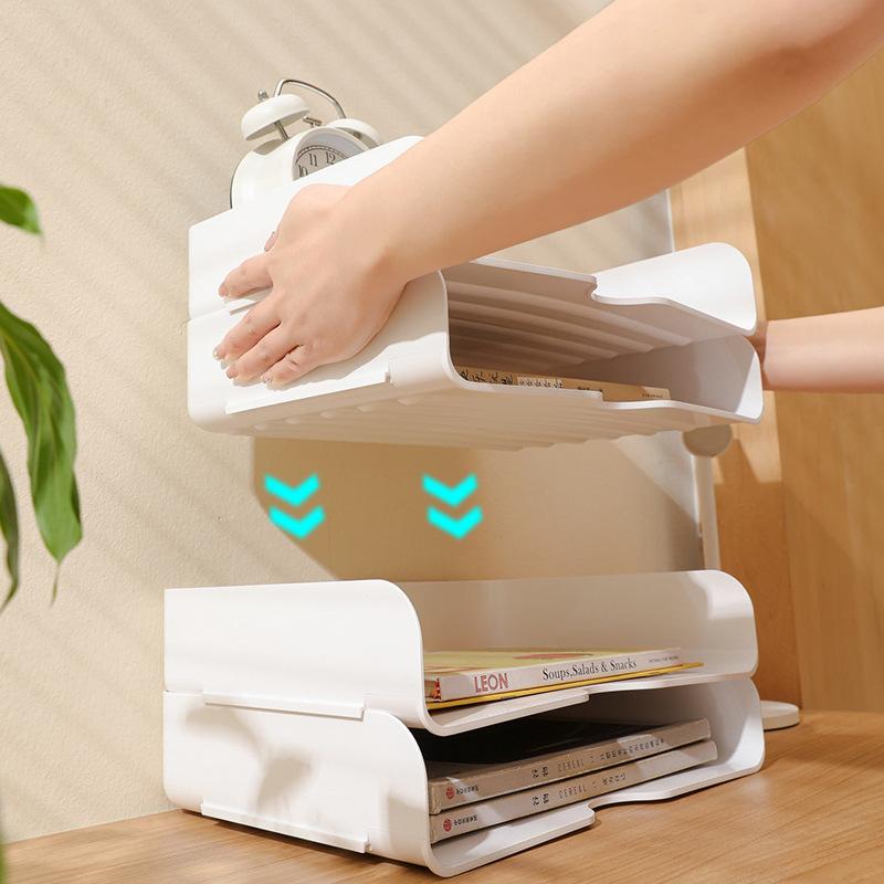 Desktop Multi-Tier Stackable Office Organiser