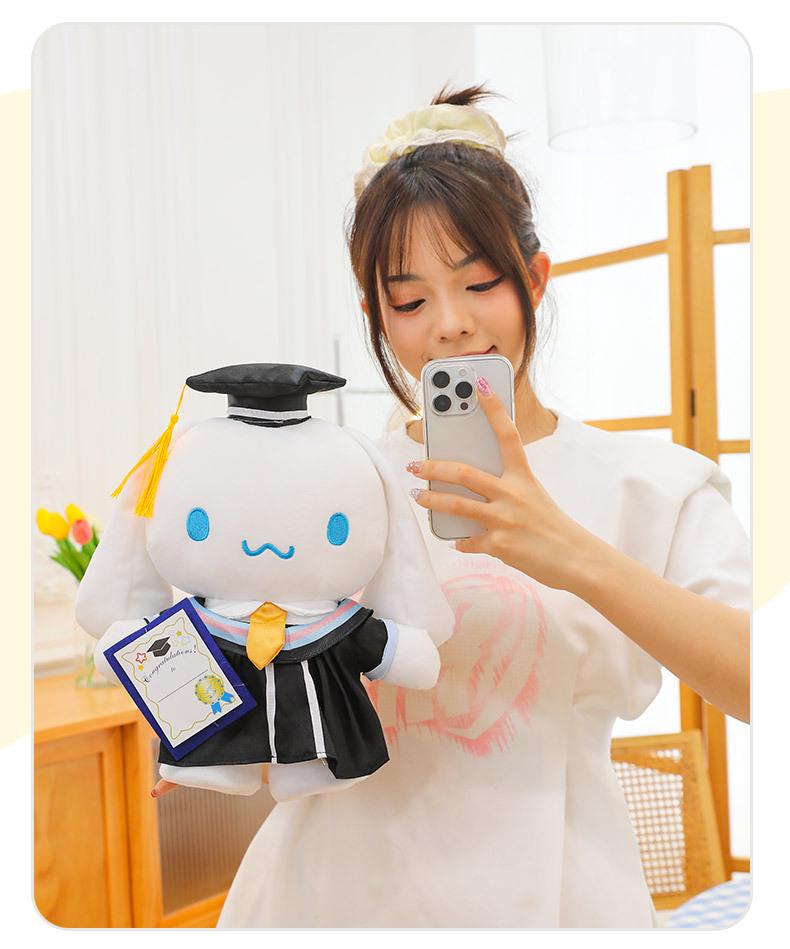 Шапочка выпускника доктора философии Кукла-кошка – Креативный подарок для студентов