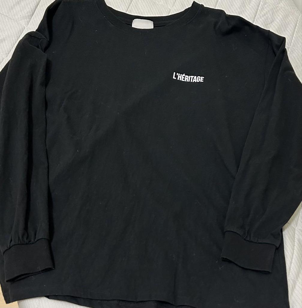 [USED] L'HÉRITAGE Long Sleeve Shirt Black (Jungkook)
