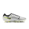 Nike Tiempo Legend 10 Pro AG Mad Voltage Pack Unisex Sneakers Silver Metallic-Silver Black DV4334-001