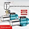 Automatic Stainless Steel Self-Priming Screw Pump for Household Water Boosting and High Head Suction
