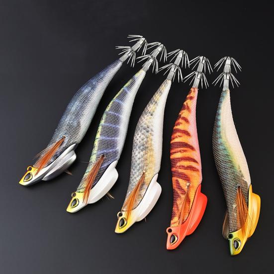 9CM/7G светящаяся в темноте приманка в виде креветки с крючком для кальмара, реалистичная бионическая искусственная приманка для ловли соленого пресноводного окуня, судака, форели, аксессуары для рыбалки