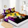 Four-Piece Mattress Set 3D Digital Printing Mattress Protective Cover Halloween Mattress