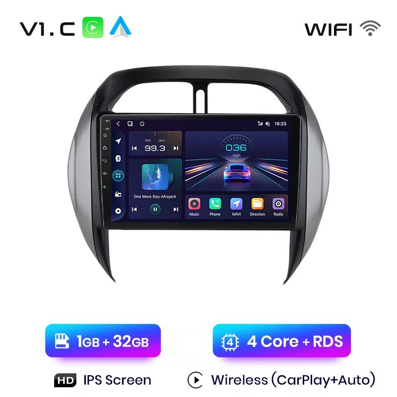 Junsun Wireless CarPlay Android Auto Radio For Toyota RAV4 2003 2004 2005 Car Intelligent Systems RDS BT DSP 2 din autoradio