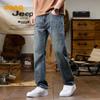 Jeep Мужские винтажные джинсы свободного кроя с прямыми штанинами