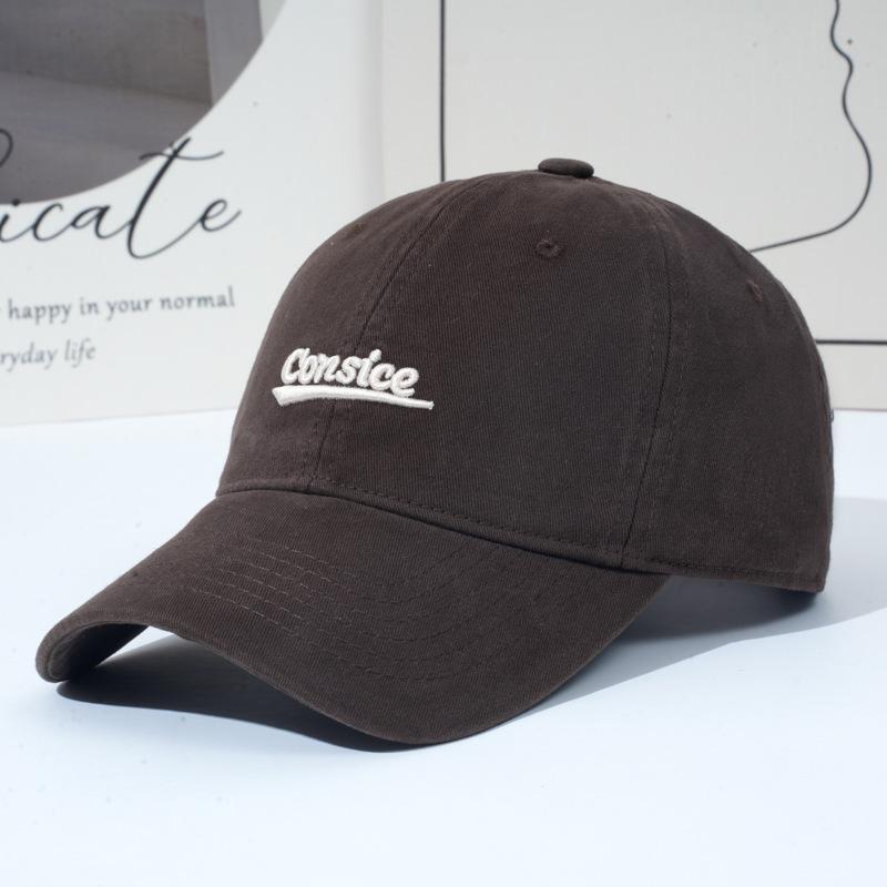 Hat Women's New Soft Top Baseball Cap Versatile Big Head Circumference Deepened Sunshade Sunscreen Cap