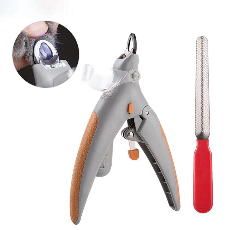 Professional Pet Nail Clipper for Dogs Cats Small Animals Led Light Nail Trimmer Toe Claw Scissor Grooming Tool Pet Supplies