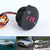 Retrofit Voltmeter 0-100V Waterproof Car Boat Volt Meters Universal LED Display Gauges Car Accessories 12V 24V